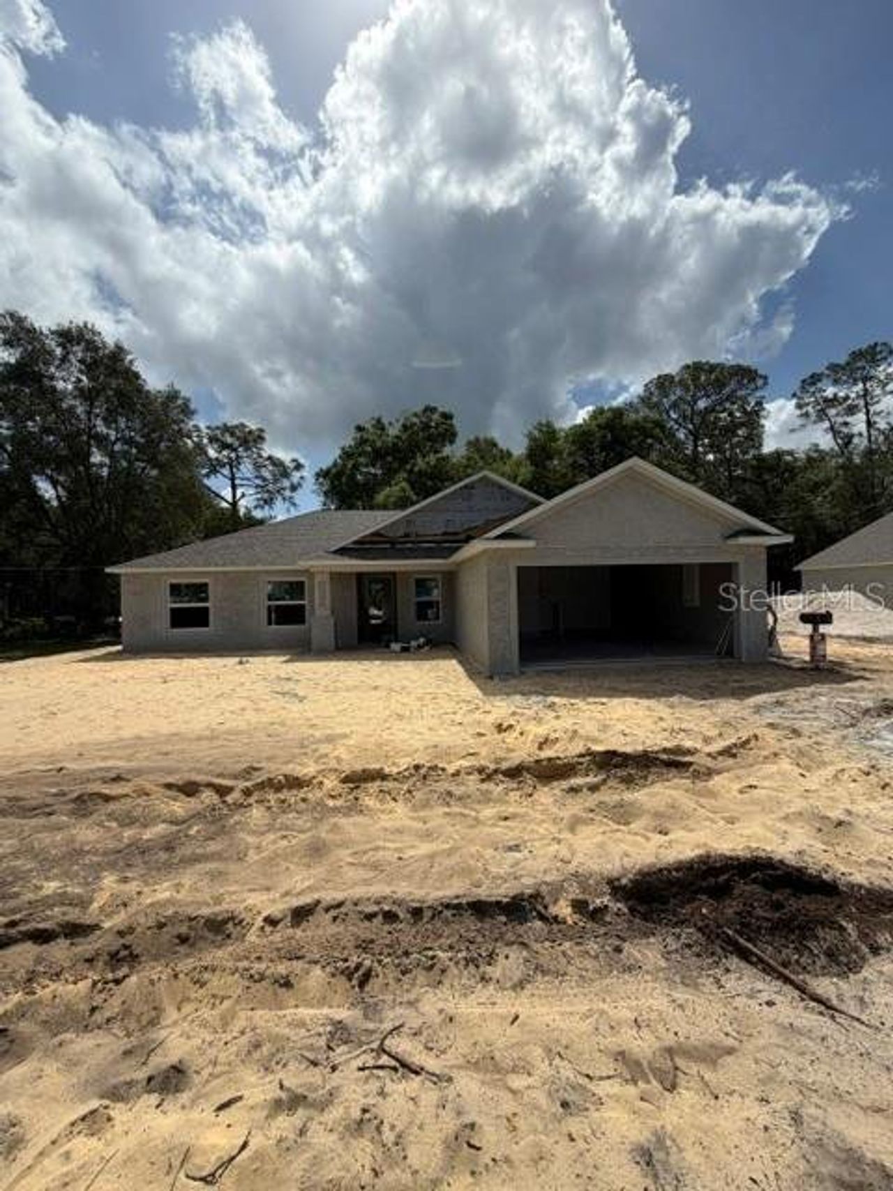 In-progress construction of a new home in , Winter Haven, FL (Image 2).