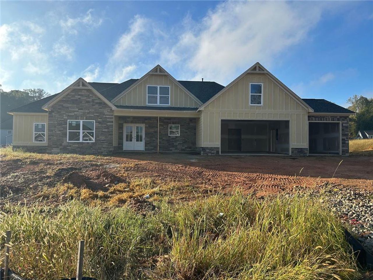 In-progress construction of a new home in , Dallas, GA (Image 2). In-progress construction of a new home in , Dallas, GA (Image 2).
