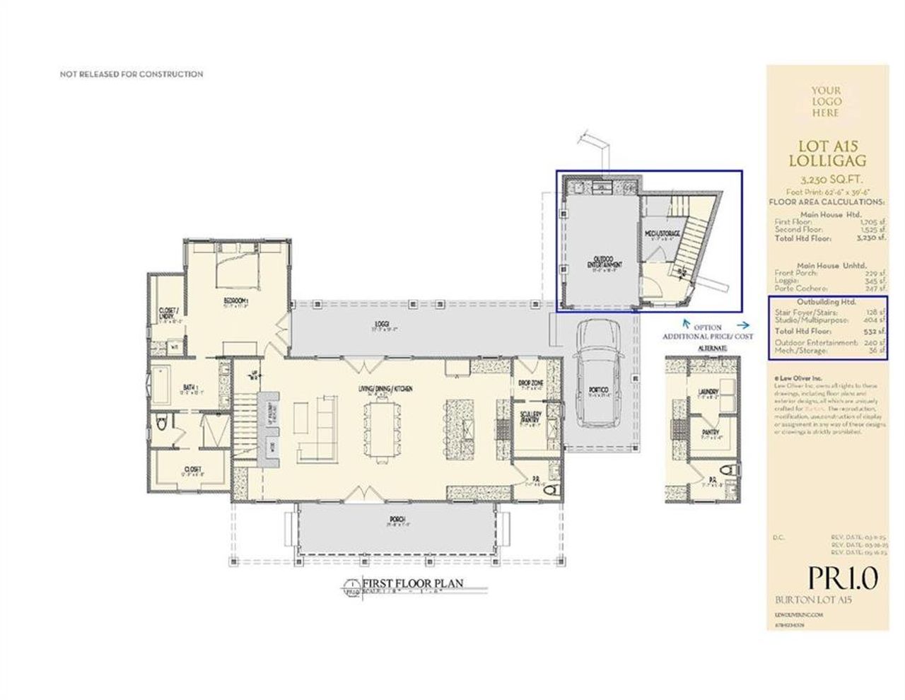 2D floor plan layout of this home in , Clarkesville, GA (Image 2).