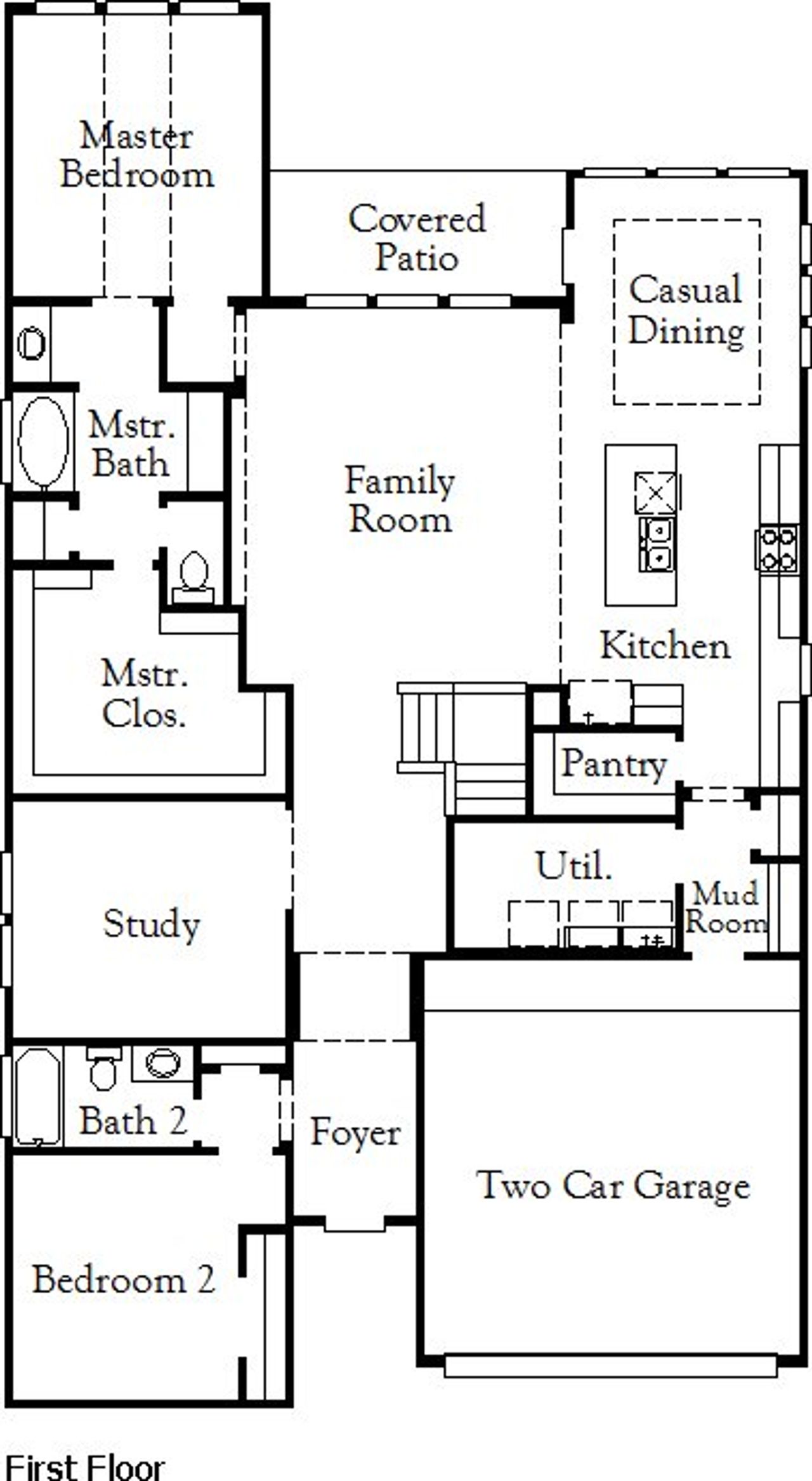 2D floor plan layout of this home in Legacy, League City, TX (Image 2). 2D floor plan layout of this home in Legacy, League City, TX (Image 2).