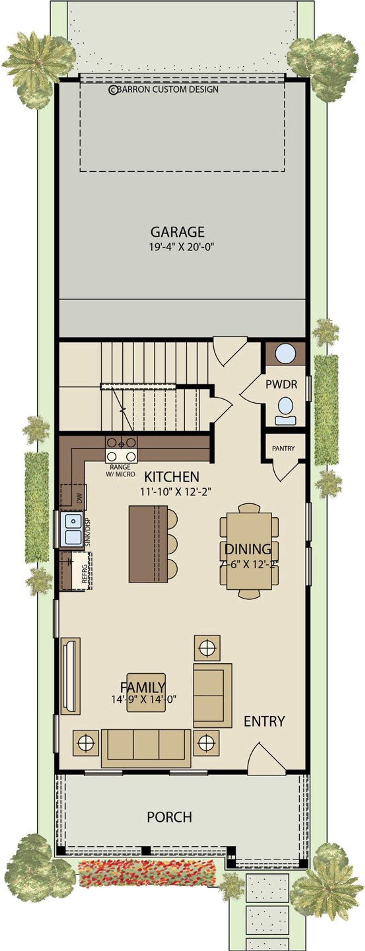 2D floor plan layout for the 1753 by Wes Peoples Homes in Town Creek, New Braunfels, TX (Image 2). 2D floor plan layout for the 1753 by Wes Peoples Homes in Town Creek, New Braunfels, TX (Image 2).