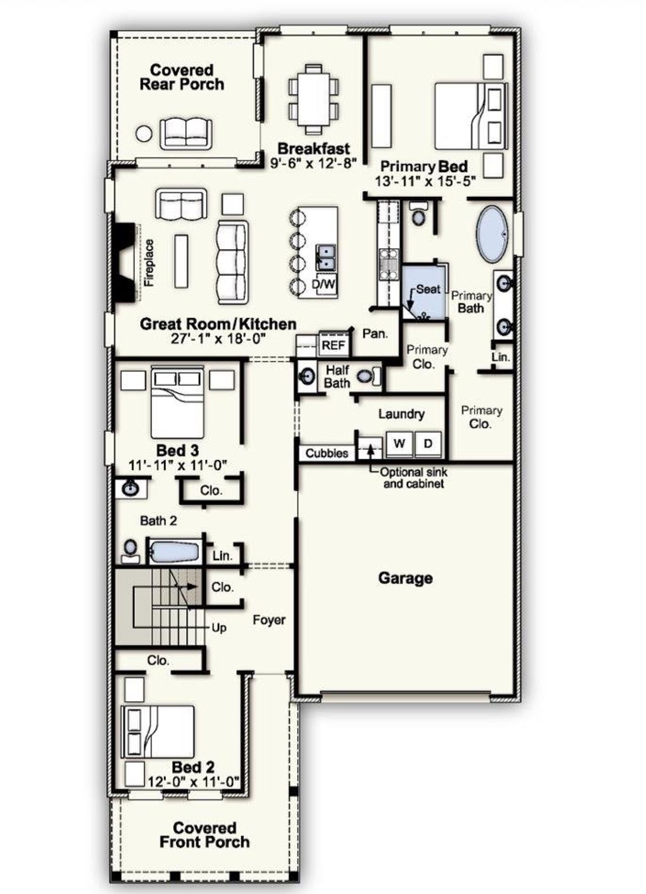 View of room layout