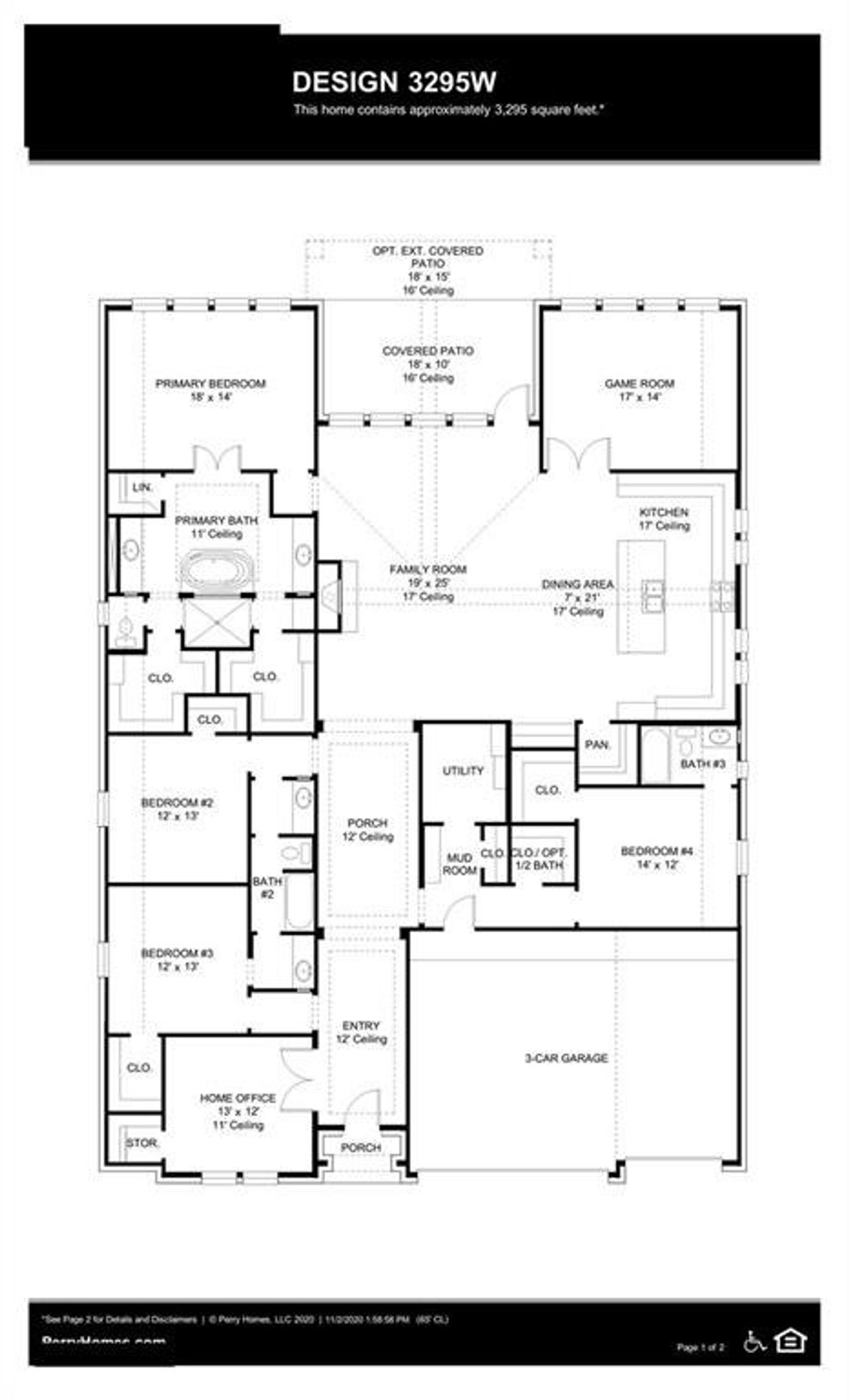 2D floor plan layout of this home in , Waxahachie, TX (Image 2).