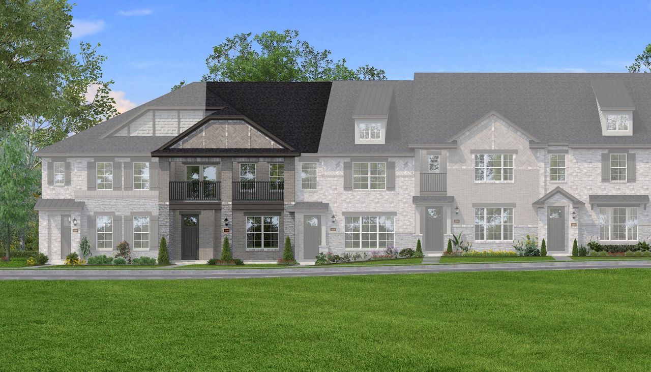 The Somerville - Hill Country A Elevation The Somerville - Hill Country A Elevation