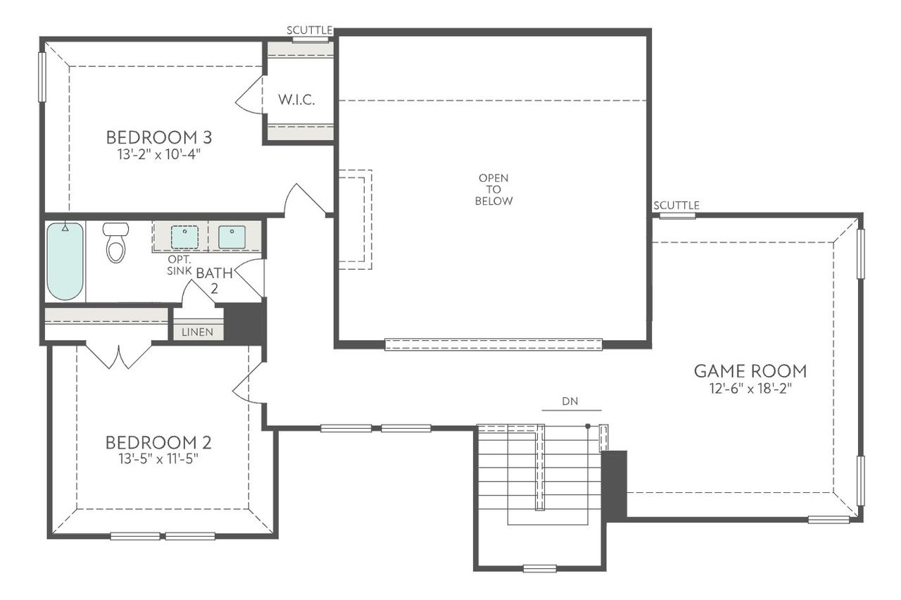 Image 2 representing the Davis by Tri Pointe Homes in Bridgewater, Midlothian, TX.