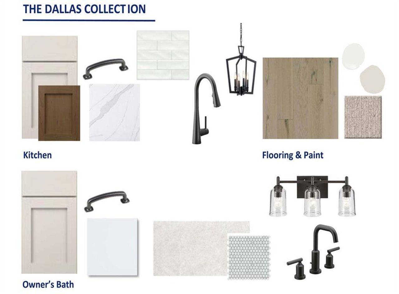 Sample of building materials used in homes in Havencroft, Woodstock (Image 2).