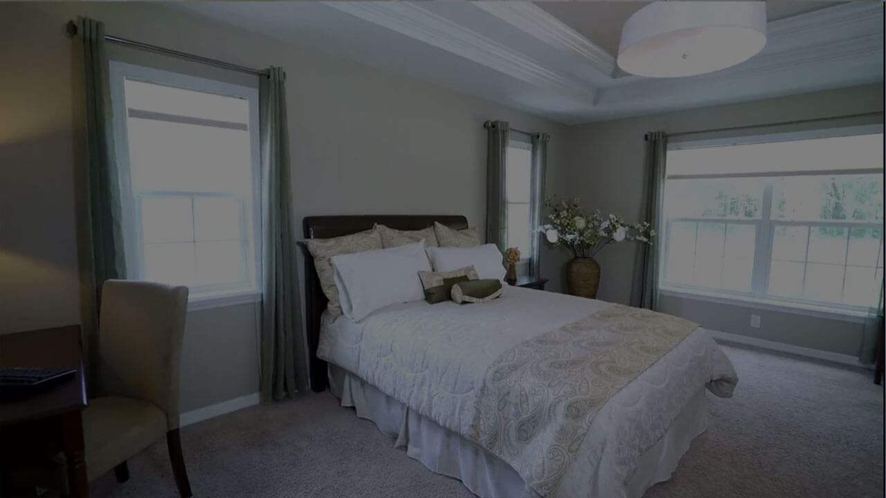 Representative furnished interior of a home built from the Emerald by Triple Crown Homes in Silver Meadows, Silver Springs (Image 2).
