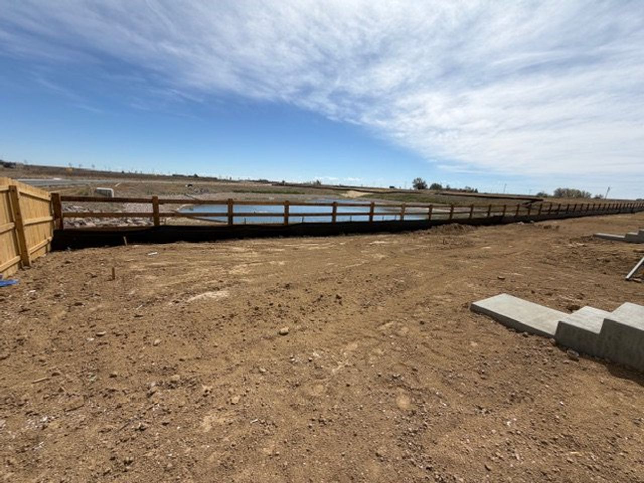 Site preparation for new homesites in Lake Bluff, Greeley (Image 2).