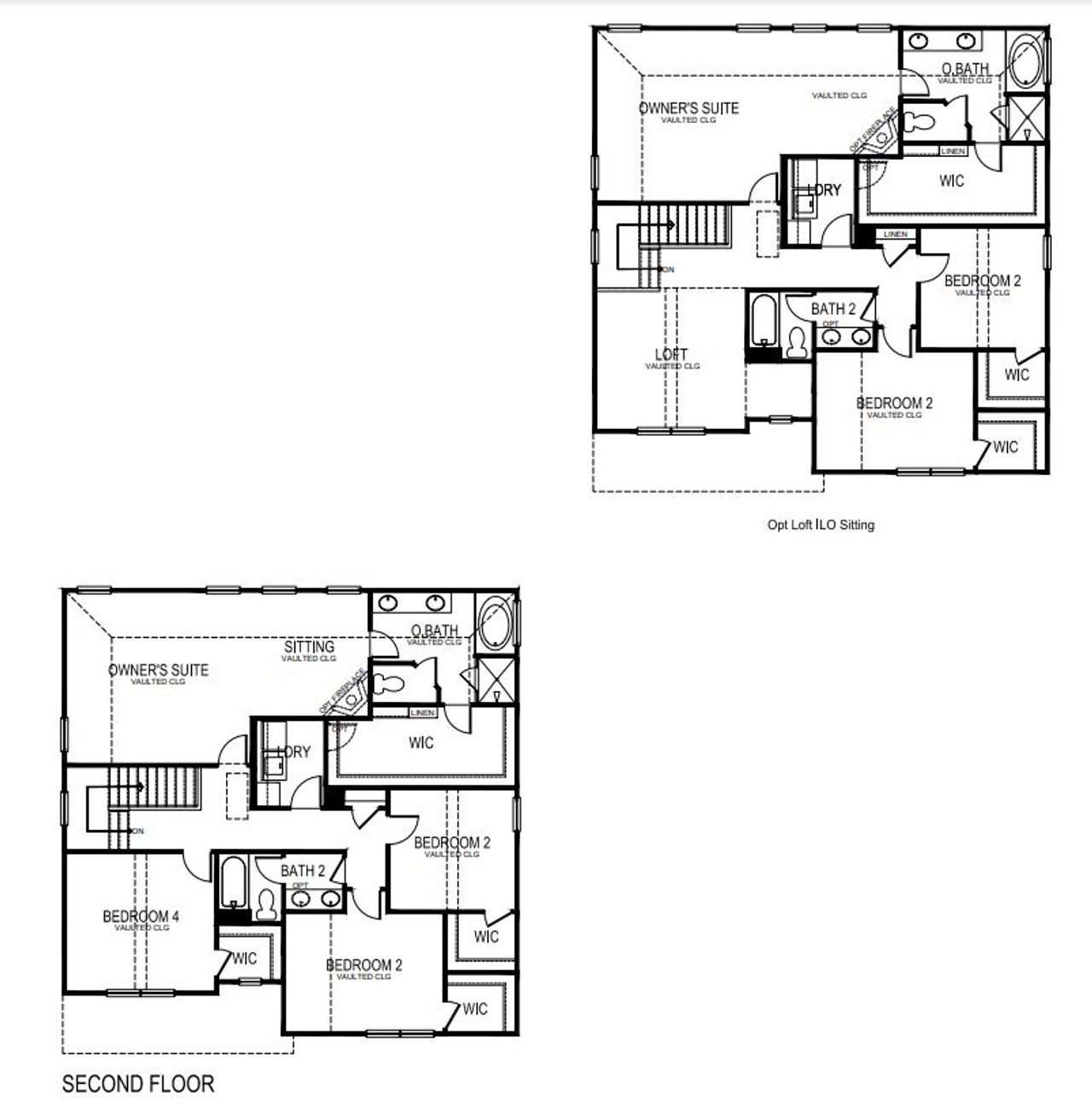 2D floor plan layout for the Clifton by Rockhaven Homes in Reserve at South River Gardens, Atlanta, GA (Image 2). 2D floor plan layout for the Clifton by Rockhaven Homes in Reserve at South River Gardens, Atlanta, GA (Image 2).