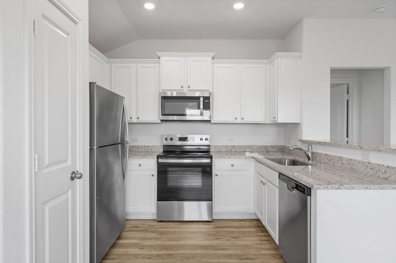 Furnished interior view inside a new home in , Elgin (Image 2).