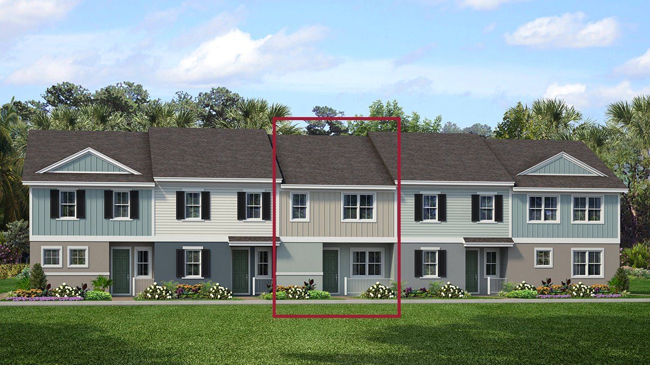 Representative exterior photo of a completed home built from the Grant by Park Square Residential in The Residences at Emerson Park, Apopka, FL (Image 2).
