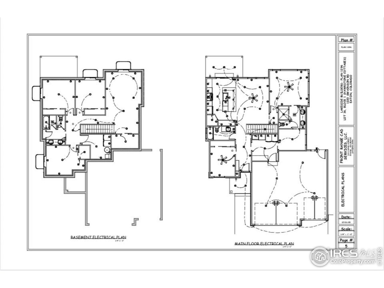 2D floor plan layout of this home in , Eaton, CO (Image 2).