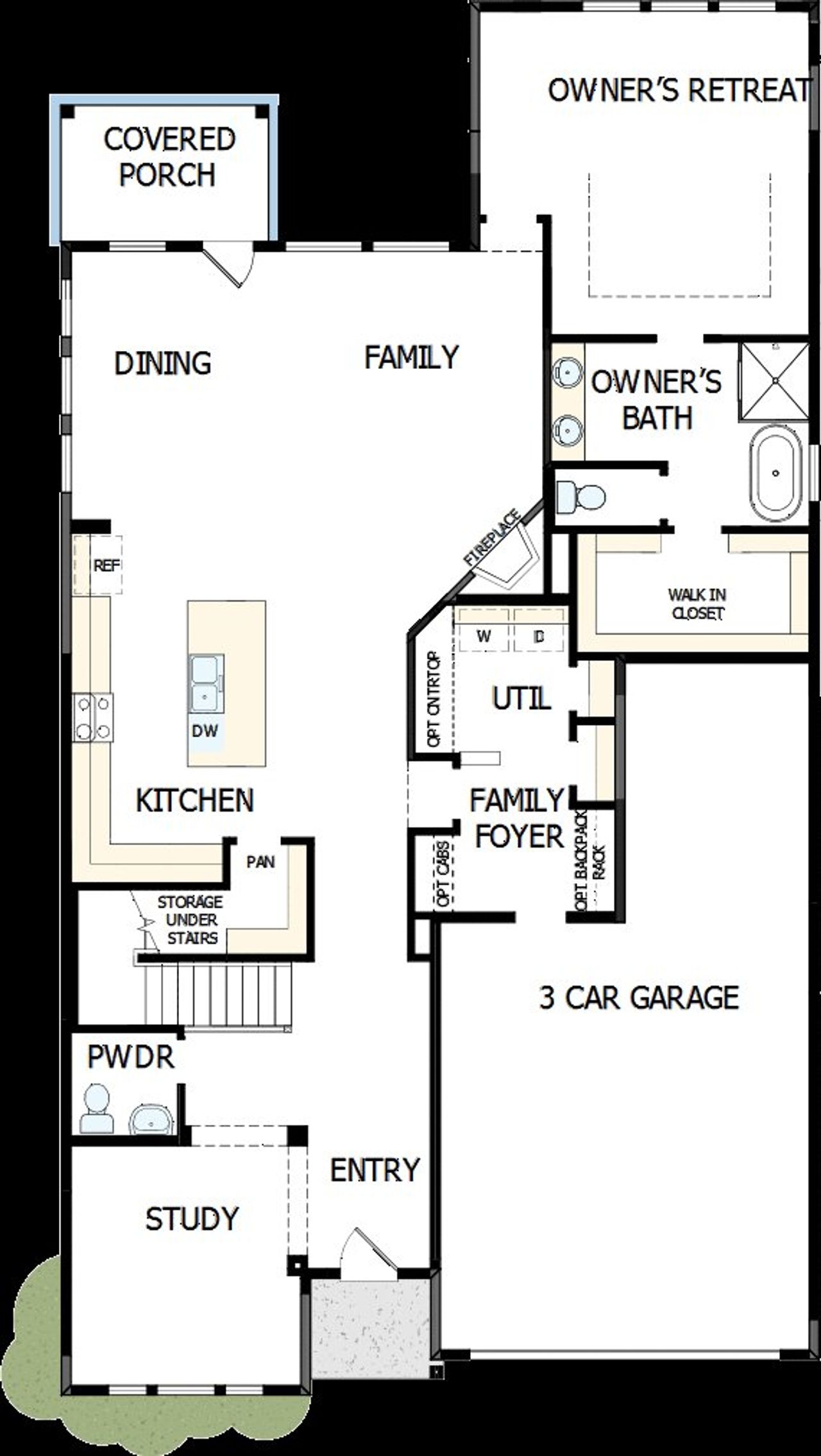 2D floor plan layout of this home in The Preserve at Five Oaks, Lebanon, TN (Image 2). 2D floor plan layout of this home in The Preserve at Five Oaks, Lebanon, TN (Image 2).