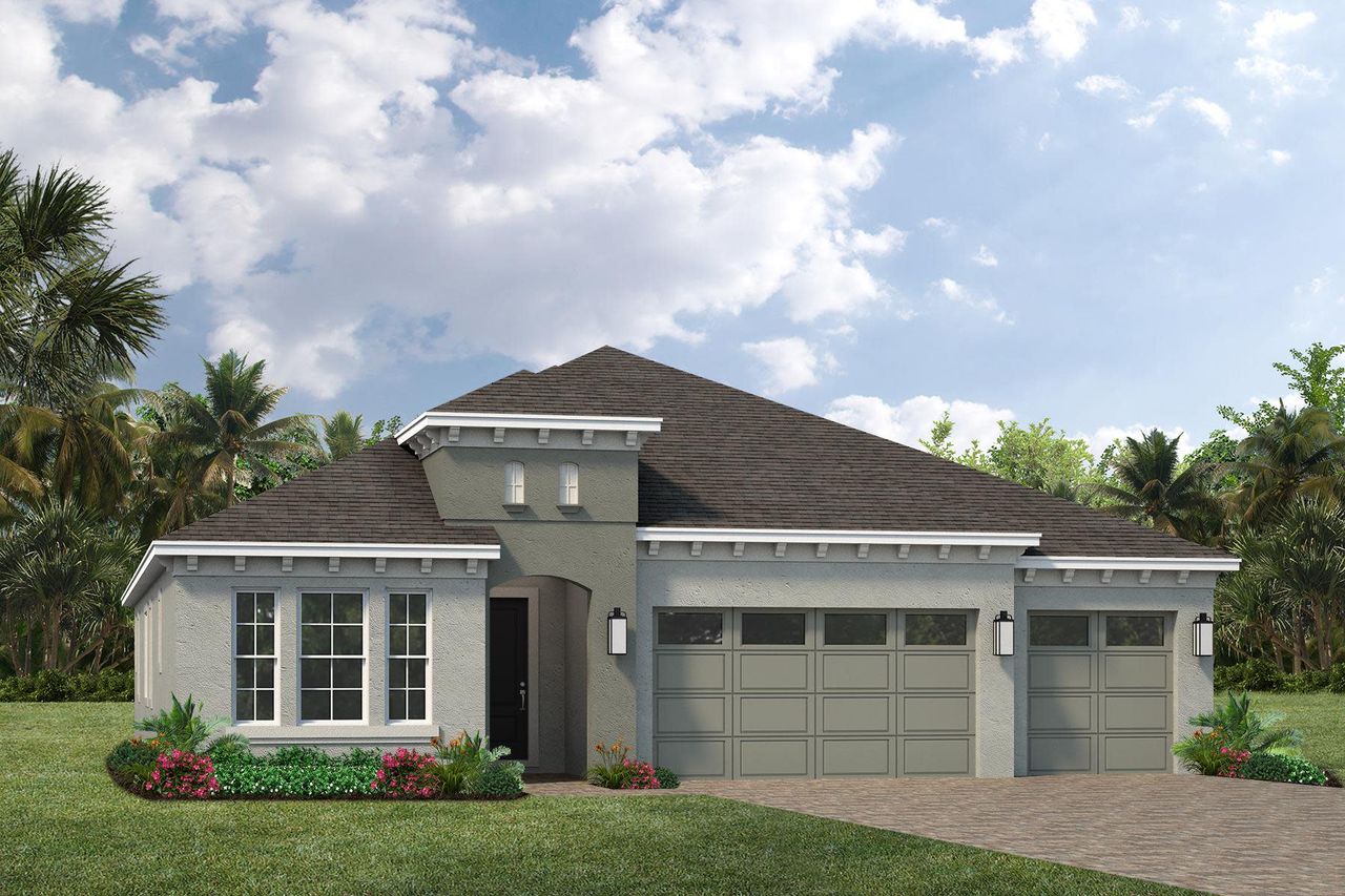 Image 2 representing the Ramee by Viera Builders in Farallon Fields, Viera West, FL.