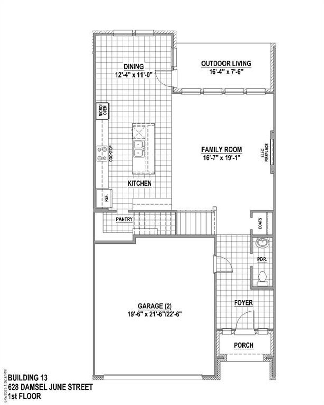 1st Level Floor Plan