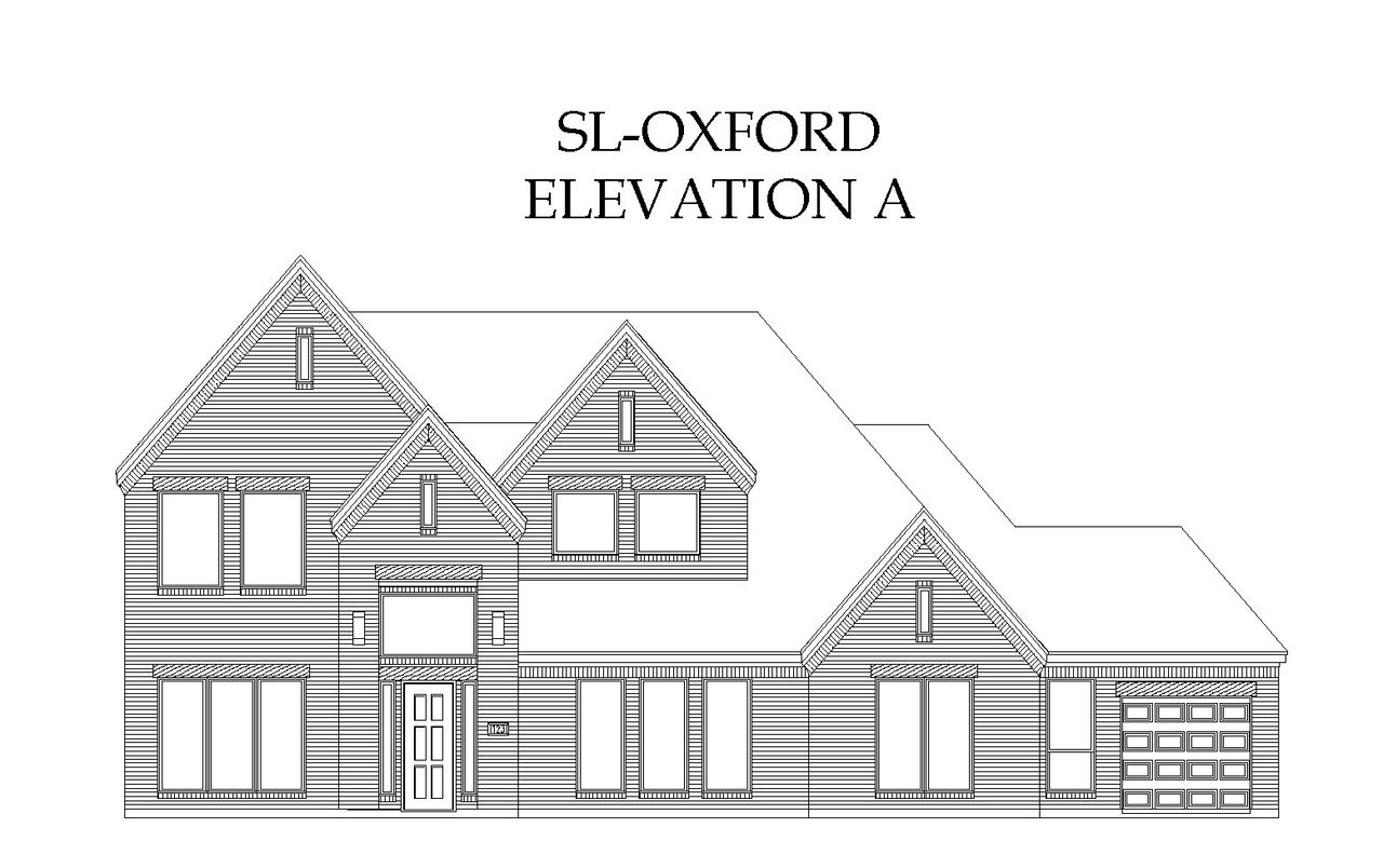 Representative rendering of the exterior for the SL-Oxford by Windsor Homes (Image 2).
