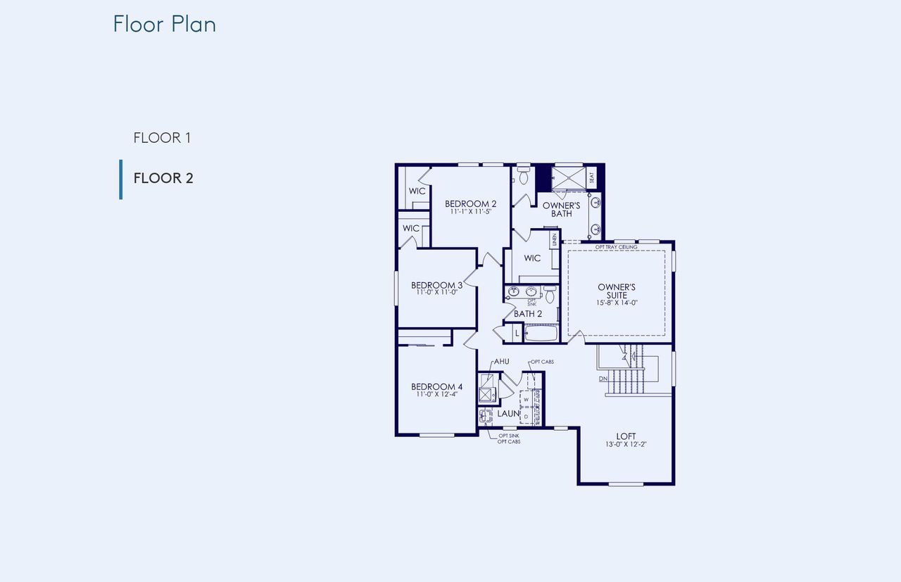 2D floor plan layout of this home in Independence, Elizabeth, CO (Image 2).