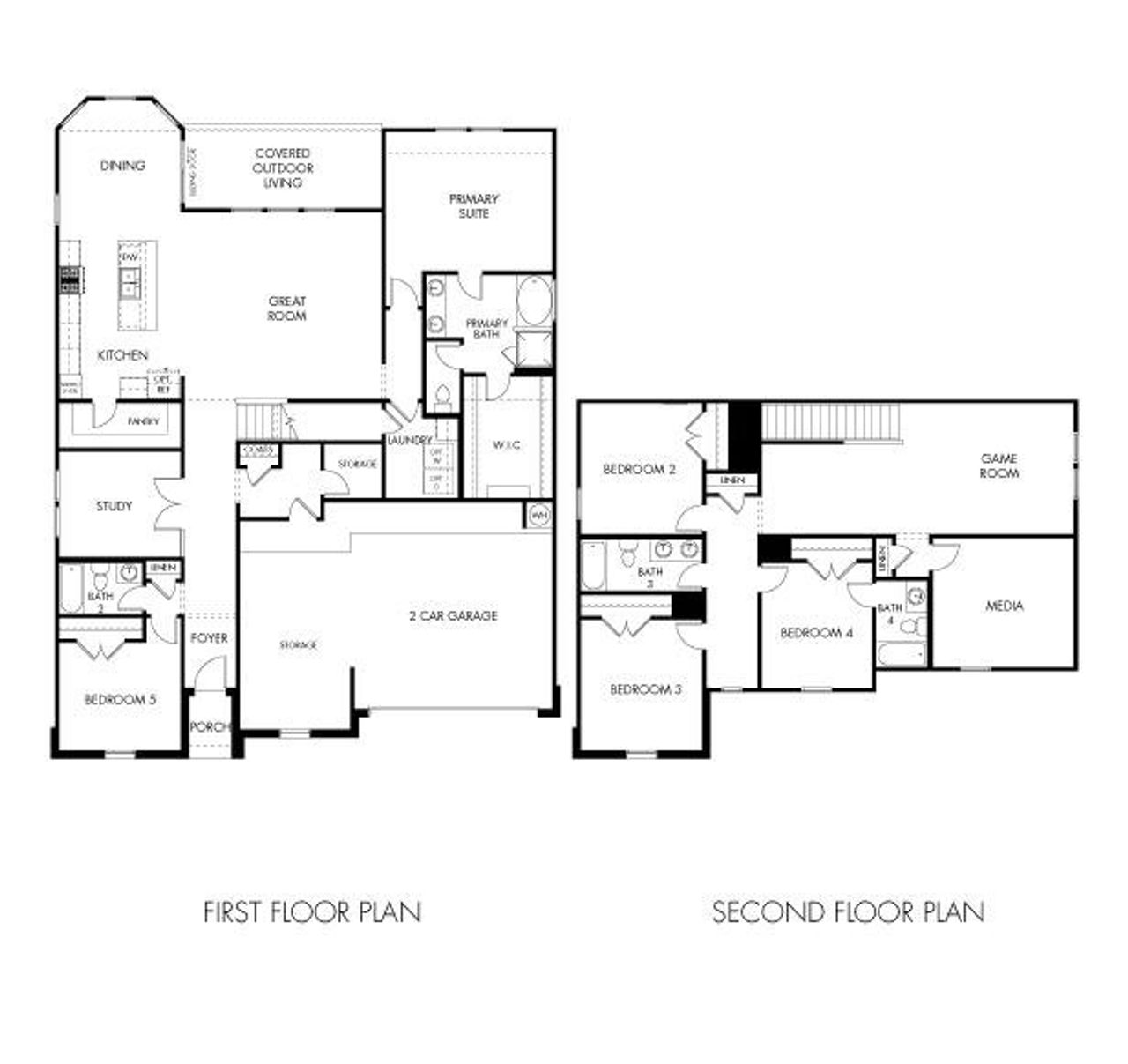 View of home floor plan