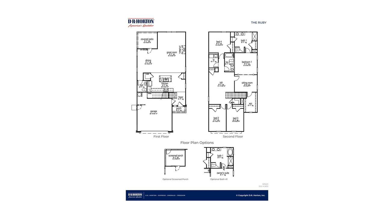 2D floor plan layout of this home in Founders Corner, Lincolnville, SC (Image 2). 2D floor plan layout of this home in Founders Corner, Lincolnville, SC (Image 2).
