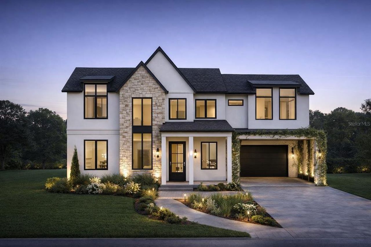 Front exterior of a new home in , Orlando, FL, highlighting curb appeal (Image 2). Front exterior of a new home in , Orlando, FL, highlighting curb appeal (Image 2).
