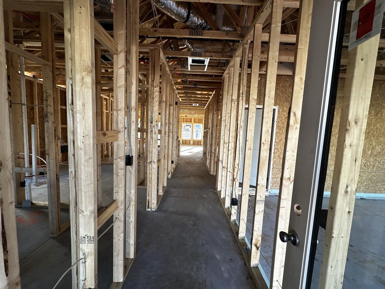 In-progress construction of a new home in Watson Hill, Summerville, SC (Image 2).