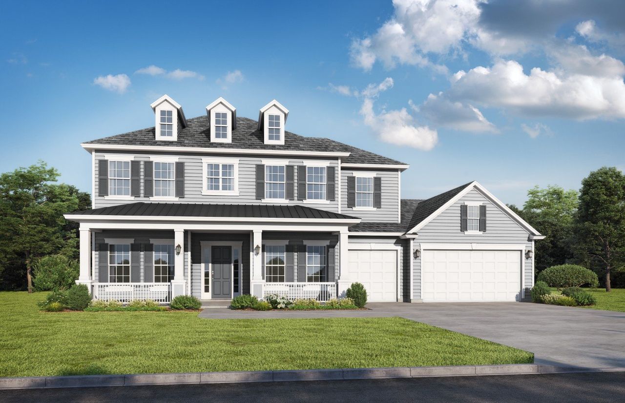 Representative exterior photo of a completed home built from the Tidewater by SEDA New Homes in Sandy Bluff, Yulee, FL (Image 2).