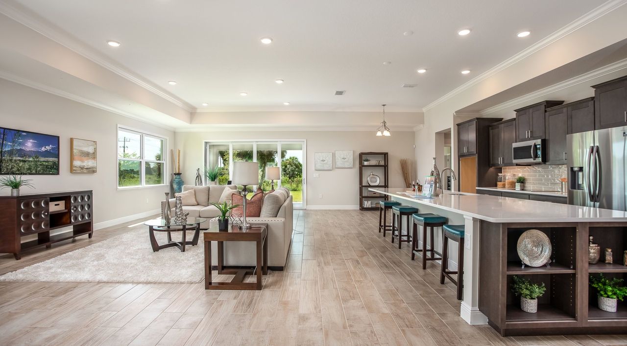 Representative furnished interior of a home built from the Lexington by Maronda Homes in Golden Gate, Naples (Image 2). Representative furnished interior of a home built from the Lexington by Maronda Homes in Golden Gate, Naples (Image 2).