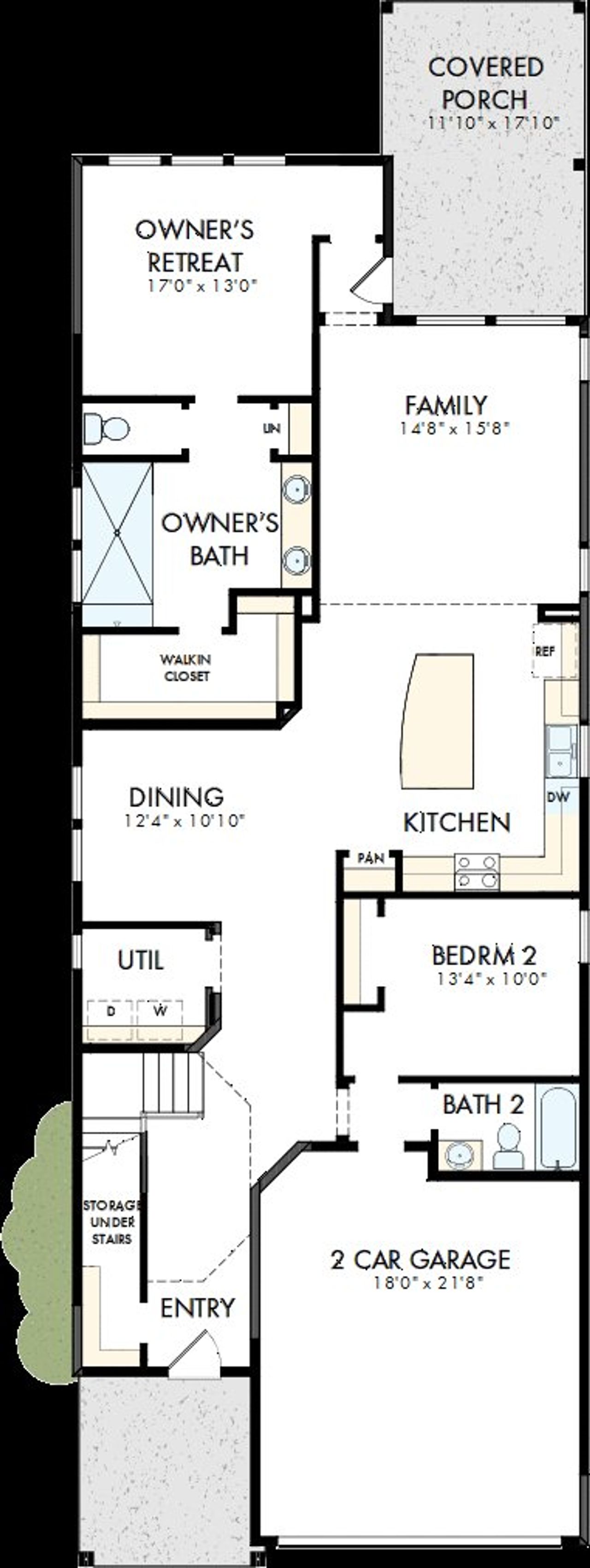 2D floor plan layout of this home in South Brook, Leander, TX (Image 2). 2D floor plan layout of this home in South Brook, Leander, TX (Image 2).