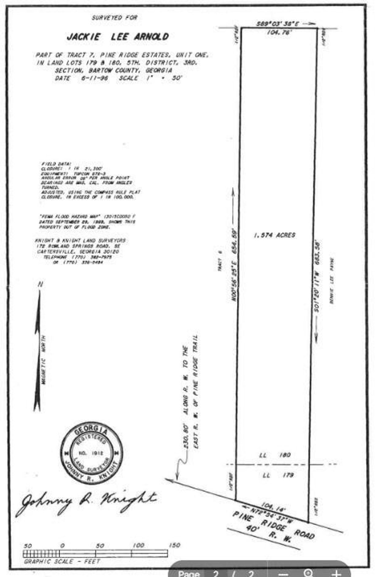 2D floor plan layout of this home in , White, GA (Image 2).