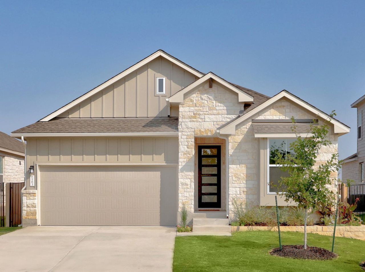 Representative exterior photo of a completed home built from the Kingsbury by Scott Felder Homes in Park Hill Commons, San Antonio, TX (Image 2).