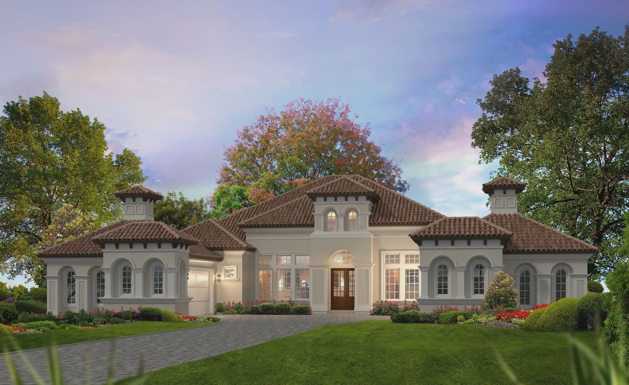 Representative exterior photo of a completed home built from the Monaco by ICI Homes in Glen Kernan, Jacksonville, FL (Image 2).