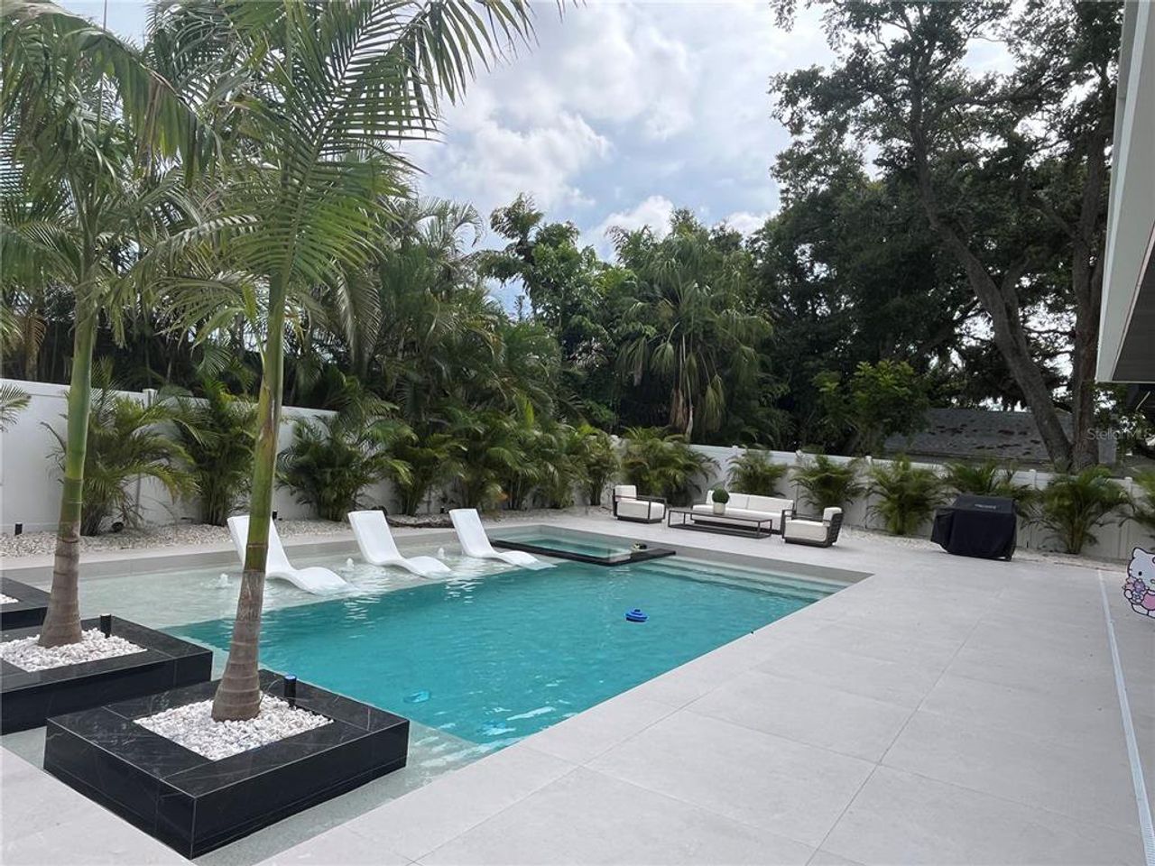Exterior details and patio area of a home in , Sarasota (Image 2). Exterior details and patio area of a home in , Sarasota (Image 2).