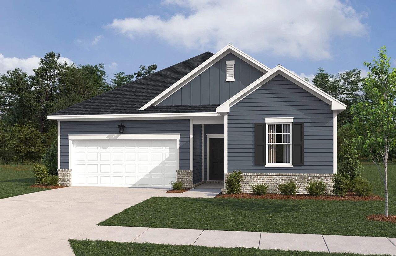 Representative exterior photo of a completed home built from the Equinox II by Ashton Woods in Cane Ridge Single-Family, Antioch, TN (Image 2).