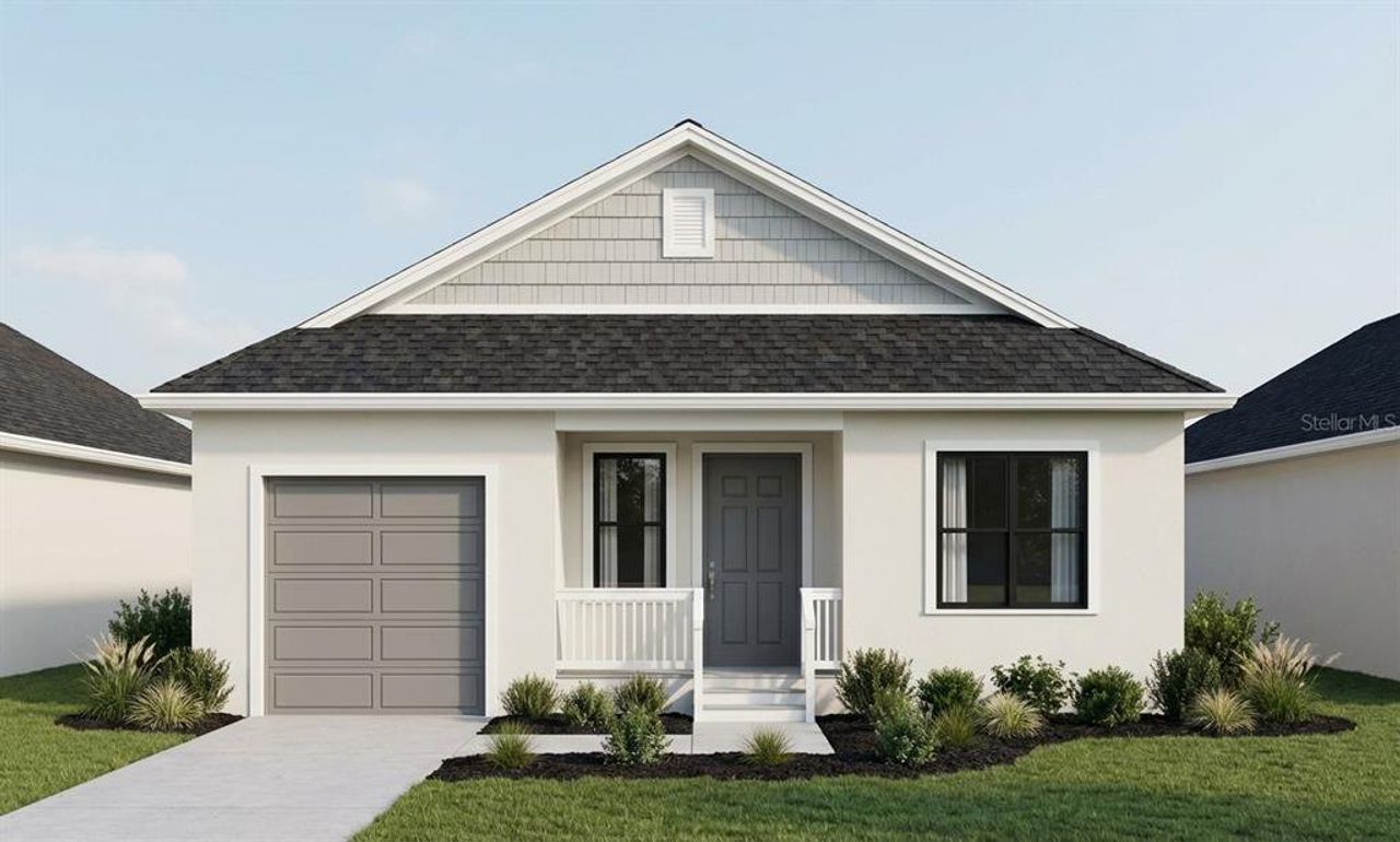 Front exterior of a new home in , St. Petersburg, FL, highlighting curb appeal (Image 2). Front exterior of a new home in , St. Petersburg, FL, highlighting curb appeal (Image 2).