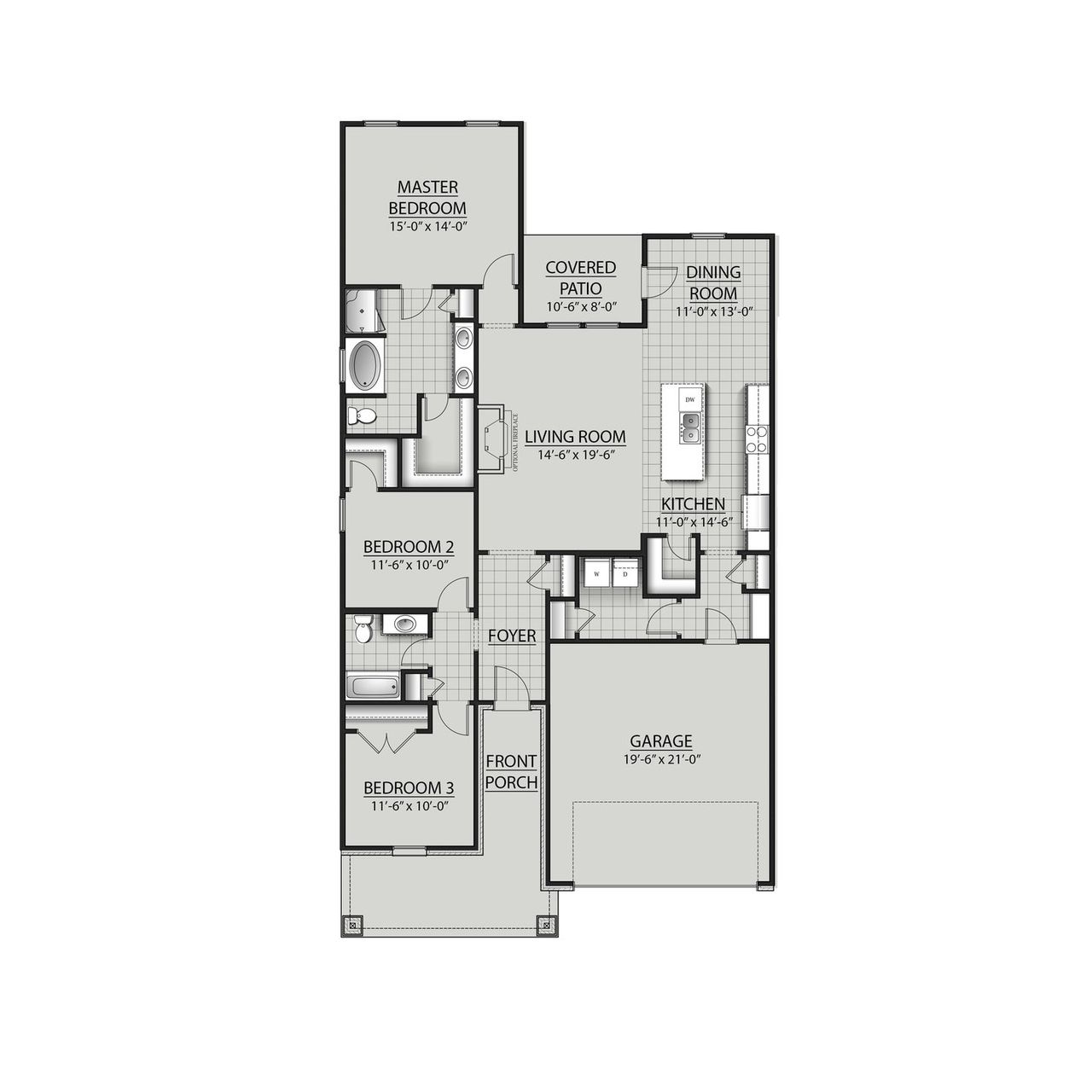 2D floor plan layout for the Newton IV V by DSLD Homes in Mostyn Springs, Magnolia, TX (Image 2). 2D floor plan layout for the Newton IV V by DSLD Homes in Mostyn Springs, Magnolia, TX (Image 2).