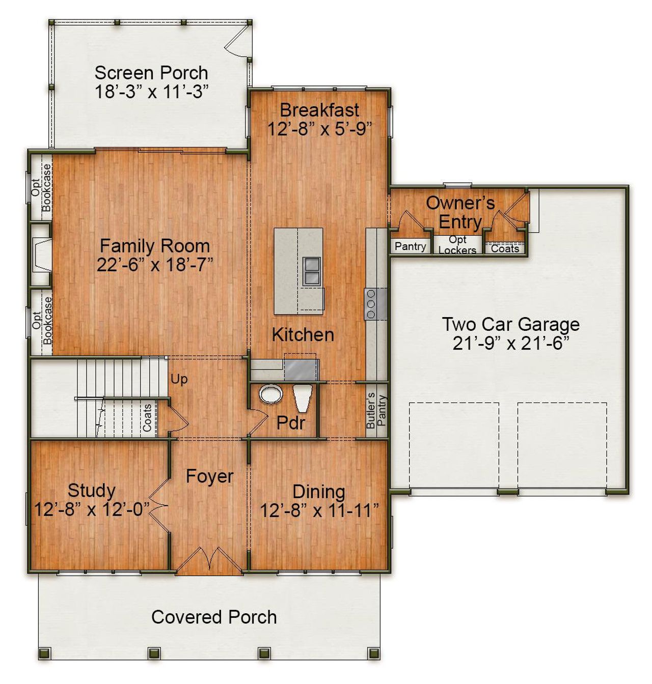 2D floor plan layout for the Azalea by Homes by Dickerson in Nexton, Summerville, SC (Image 2). 2D floor plan layout for the Azalea by Homes by Dickerson in Nexton, Summerville, SC (Image 2).