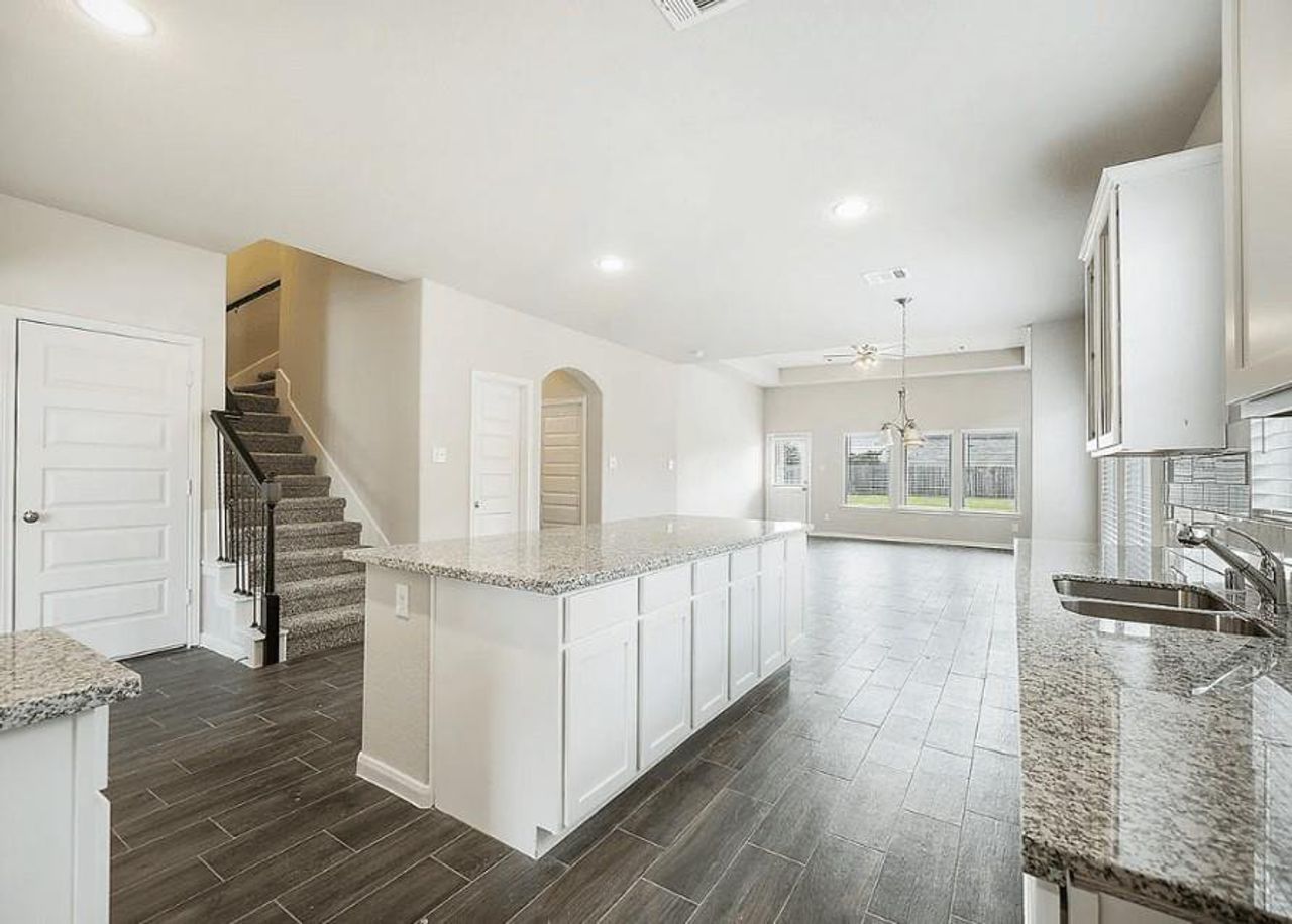 Furnished interior view inside a new home in Crosby Farms, Crosby (Image 2).