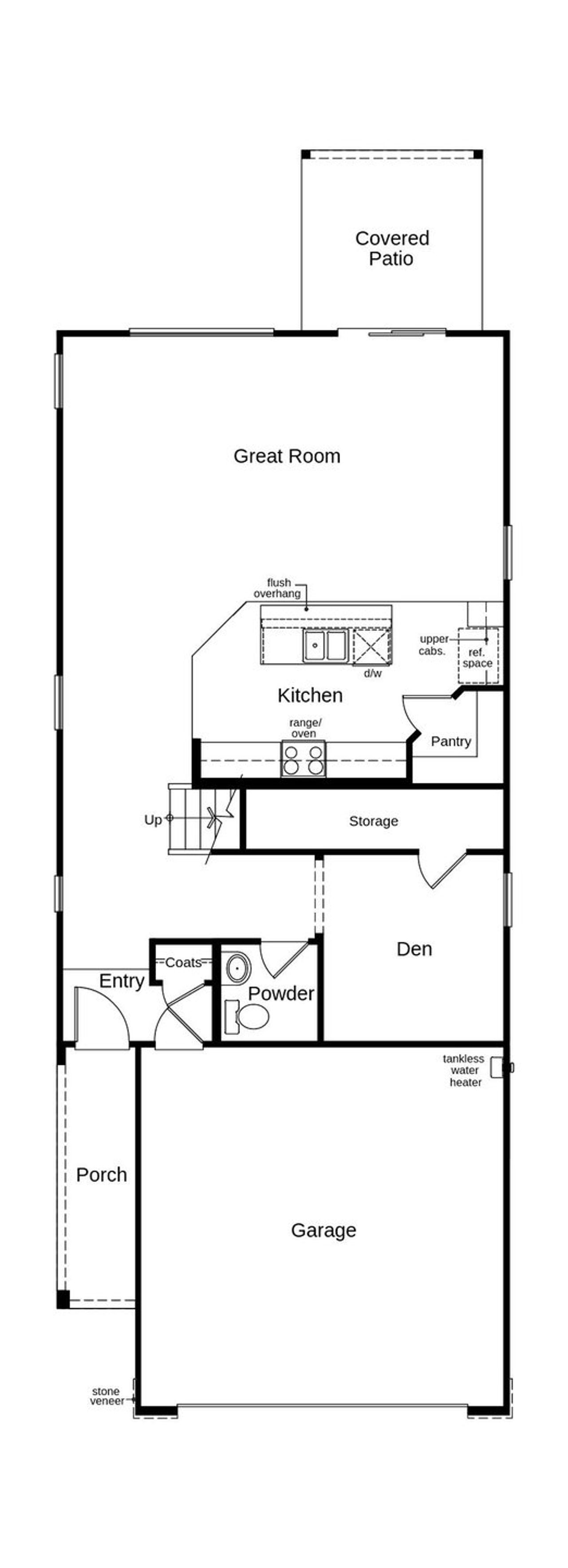 2D floor plan layout of this home in Founders Ridge, Vail, AZ (Image 2). 2D floor plan layout of this home in Founders Ridge, Vail, AZ (Image 2).