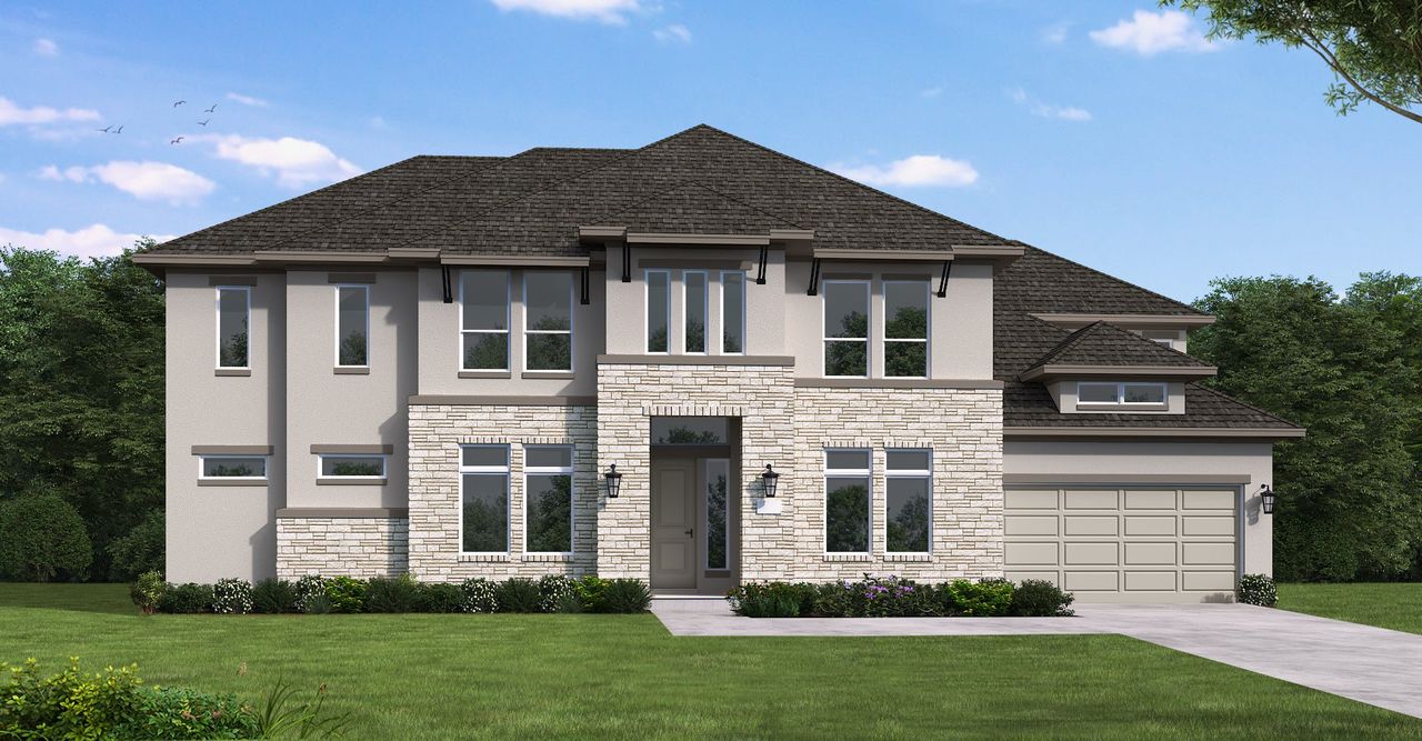 4,392sf New Home in Liberty Hill, TX.  - Slide 3