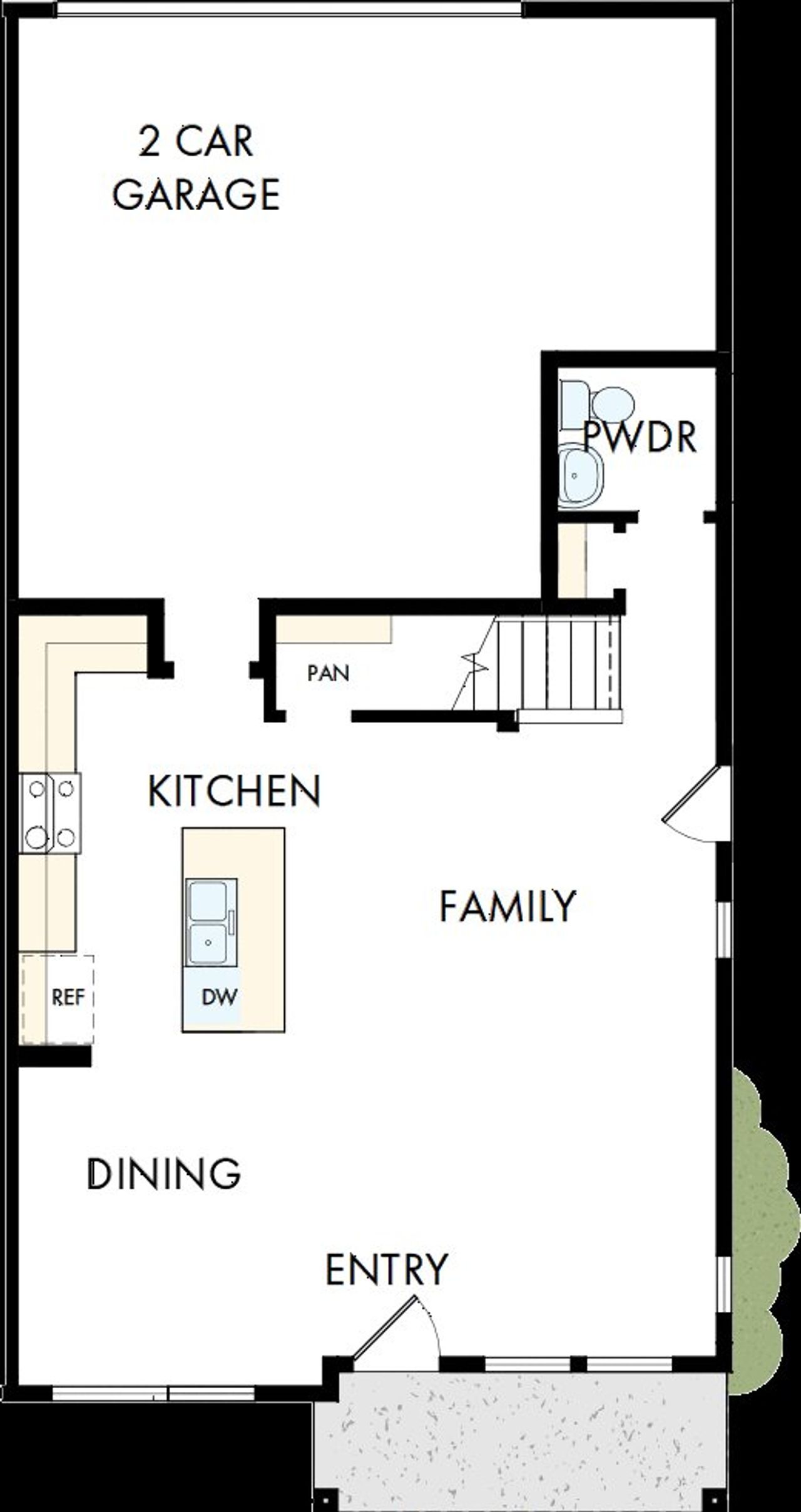 2D floor plan layout of this home in Baseline Foothills Collection, Broomfield, CO (Image 2). 2D floor plan layout of this home in Baseline Foothills Collection, Broomfield, CO (Image 2).