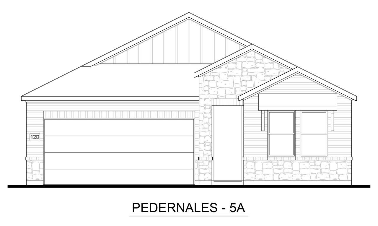 Representative rendering of the exterior for the Pedernales by Taylor Morrison (Image 2).