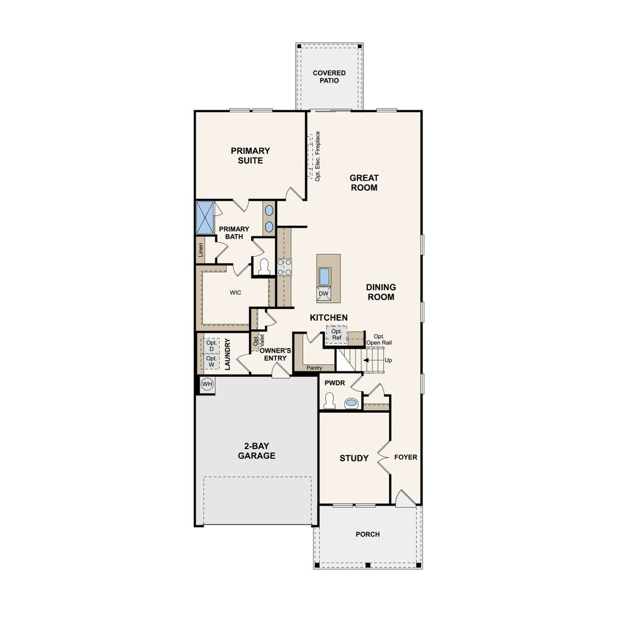 2D floor plan layout of this home in Canebrake at Hickory Hills, Old Hickory, TN (Image 2). 2D floor plan layout of this home in Canebrake at Hickory Hills, Old Hickory, TN (Image 2).
