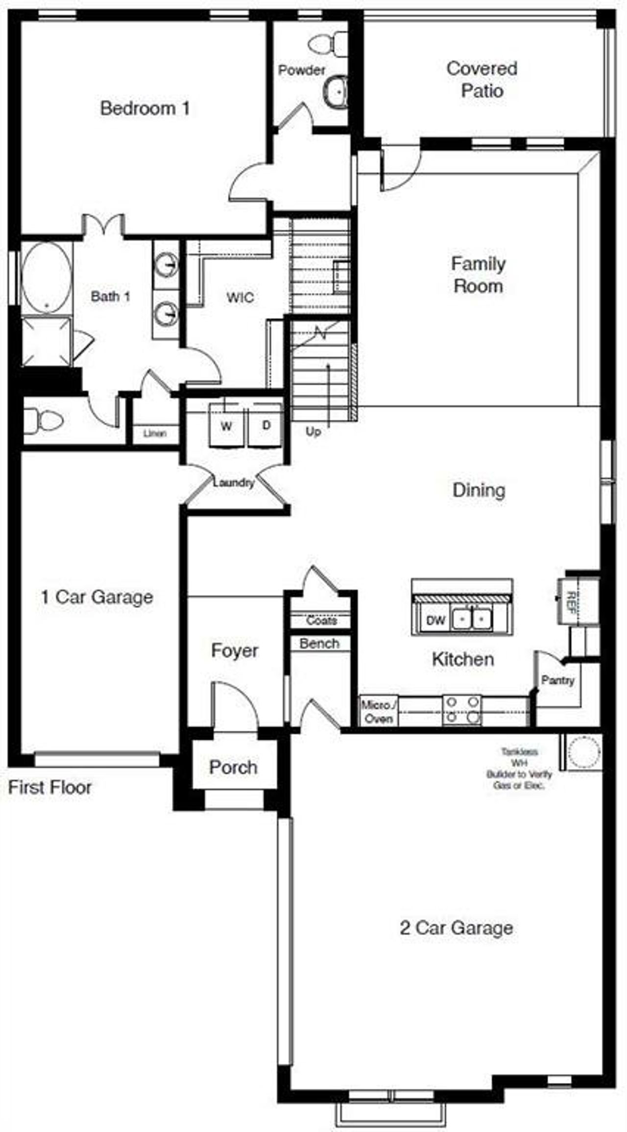 D.R. Horton's  Yorktown Floorplan - All Home and community information, including pricing, included features, terms, availability and amenities, are subject to change at any time without notice or obligation. All Drawings, pictures, photographs, video, square footages, floor plans, elevations, features, colors and sizes are approximate for illustration purposes only and will vary from the homes as built.
