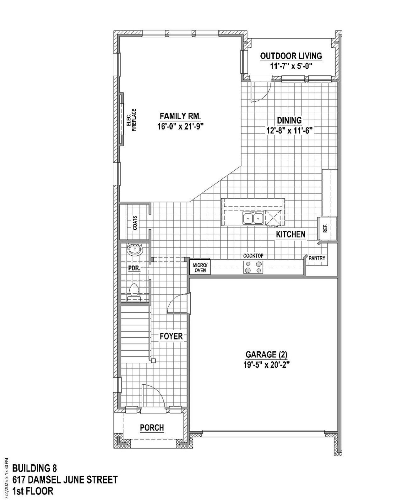 TH Building 8 Unit 1 W 1st Floor