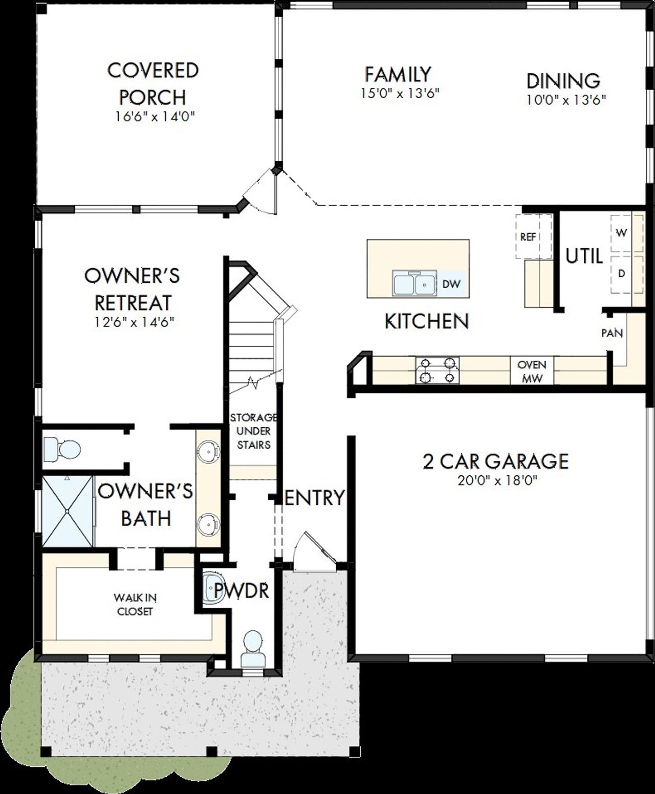 2D floor plan layout of this home in Walsh Gardens, Fort Worth, TX (Image 2). 2D floor plan layout of this home in Walsh Gardens, Fort Worth, TX (Image 2).