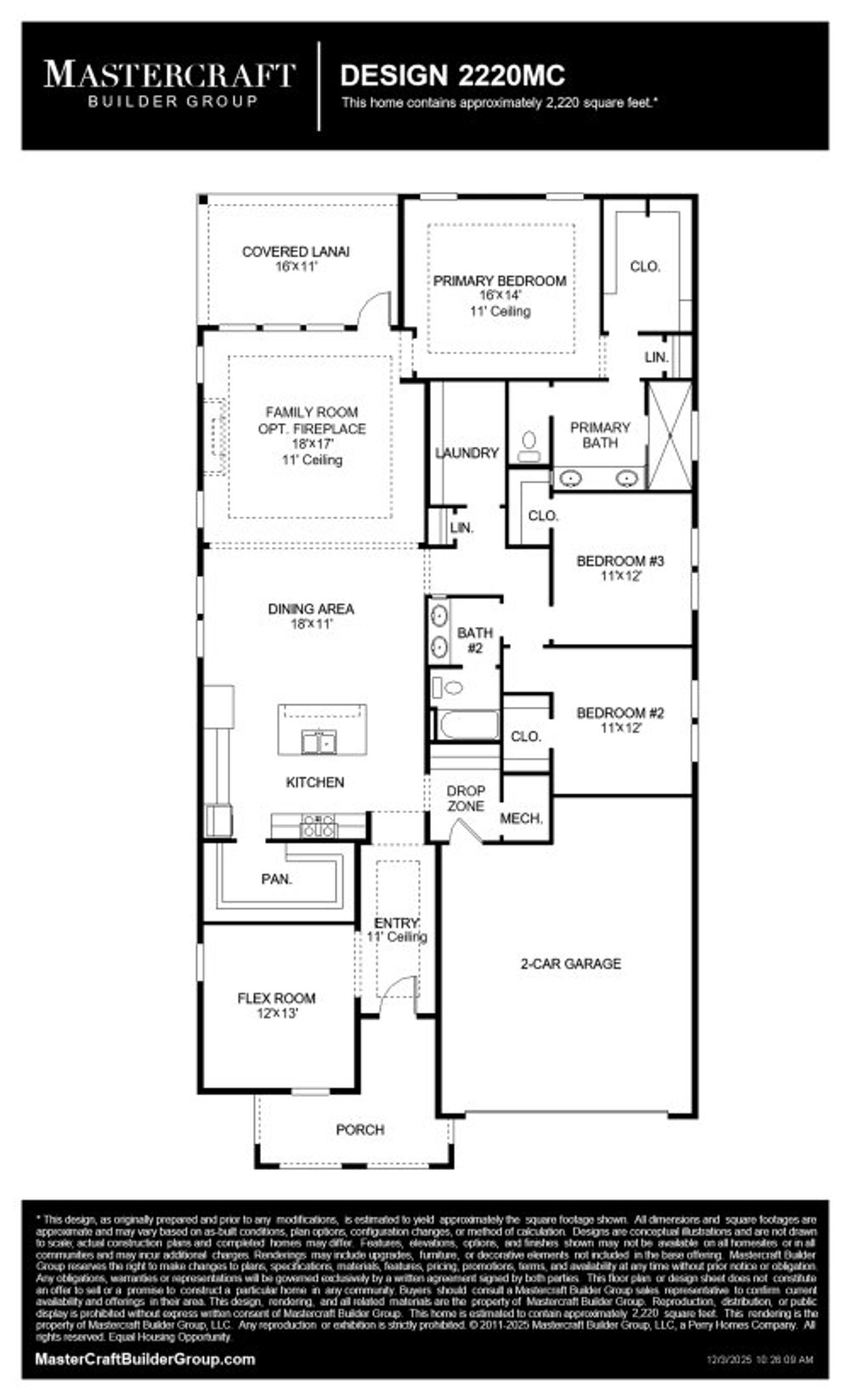 2D floor plan layout of this home in Madeira, St. Augustine, FL (Image 2).