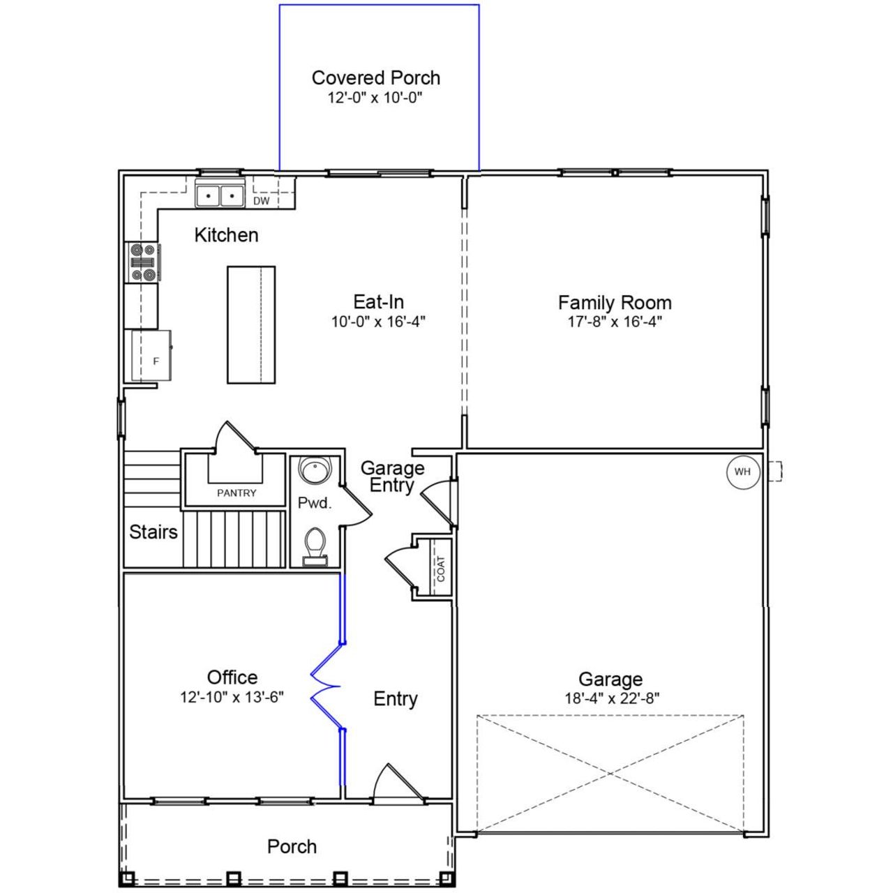 2D floor plan layout of this home in Dove Hollow, Chesnee, SC (Image 2). 2D floor plan layout of this home in Dove Hollow, Chesnee, SC (Image 2).