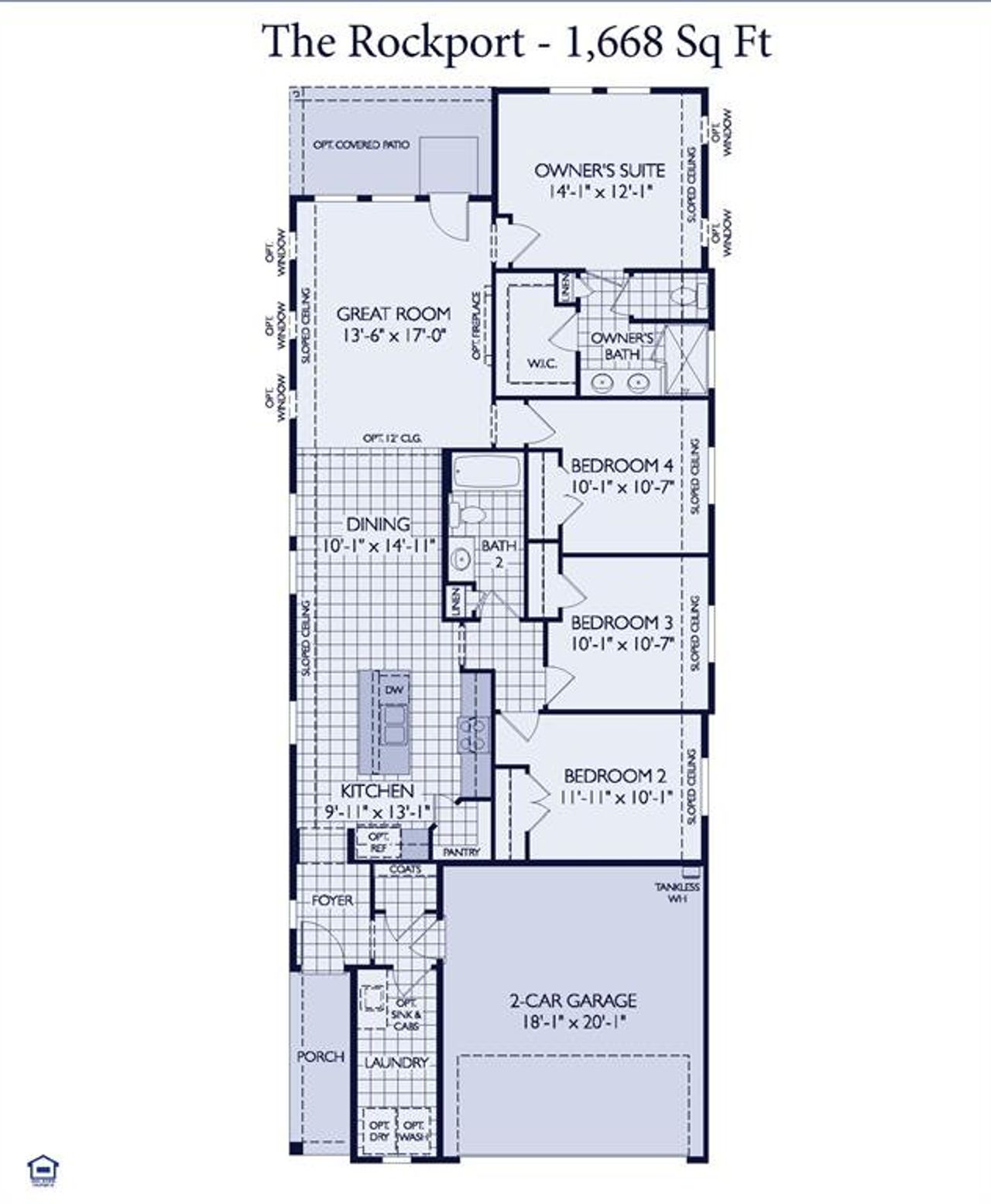 The Rockport Floorplan