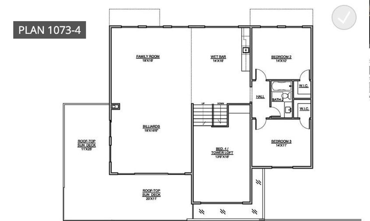 View of property floor plan