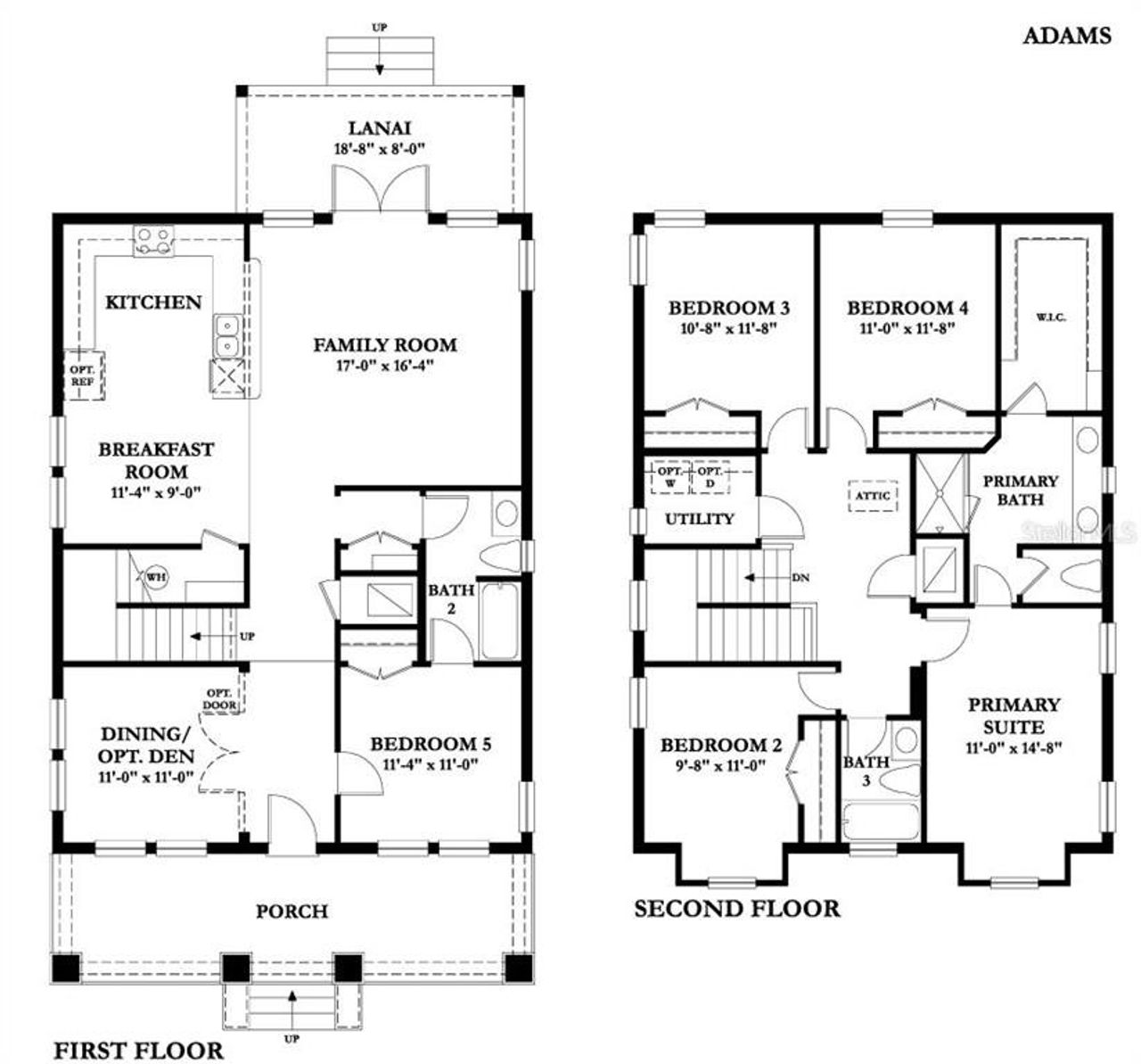 2D floor plan layout of this home in , Tampa, FL (Image 2). 2D floor plan layout of this home in , Tampa, FL (Image 2).